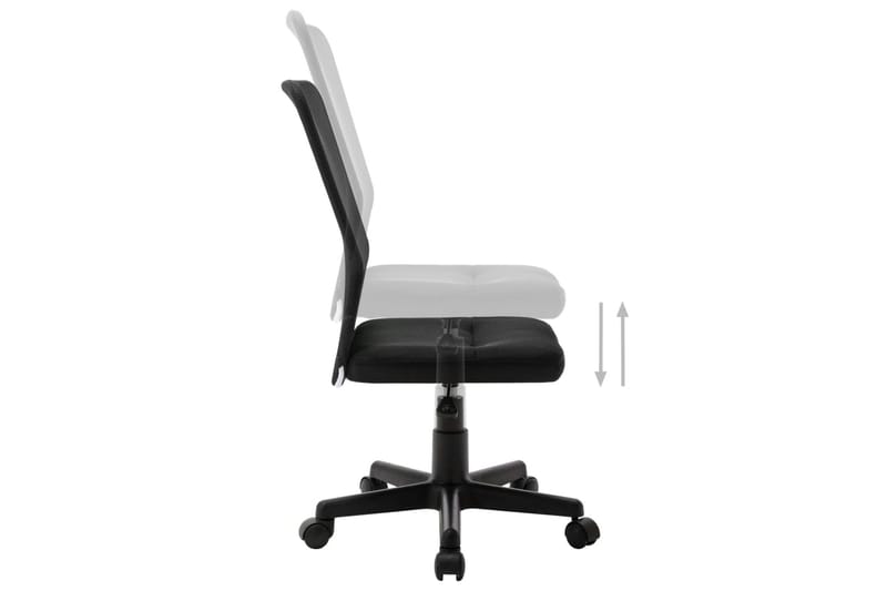 Kontorsstol svart 44x52x100 cm nättyg - Svart - Kontorsstol & skrivbordsstol