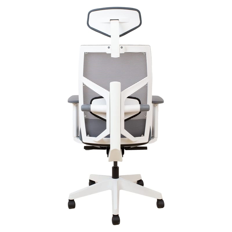 Kontorsstol Tune - Grå med vit stomme - Möbler - Stolar & fåtöljer - Kontorsstol & skrivbordsstol