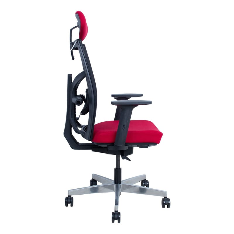 Kontorsstol Tune - mörkröd/svart - Möbler - Stolar & fåtöljer - Kontorsstol & skrivbordsstol