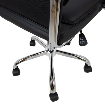 Kontorsstol Ultra 54,5x63x94–104 cm - svart - Möbler - Stolar & fåtöljer - Kontorsstol & skrivbordsstol