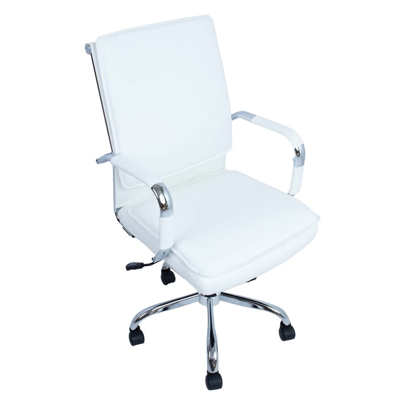 Kontorsstol Ultra 54,5x63x94–104 cm - vit - Möbler - Stolar & fåtöljer - Kontorsstol & skrivbordsstol