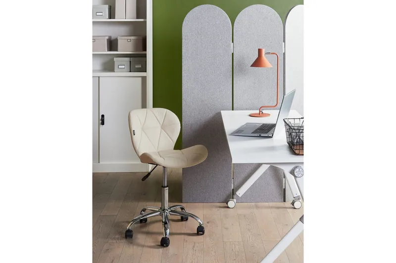 Kontorsstol Valetta Beige - Beige - Möbler - Stolar & fåtöljer - Kontorsstol & skrivbordsstol