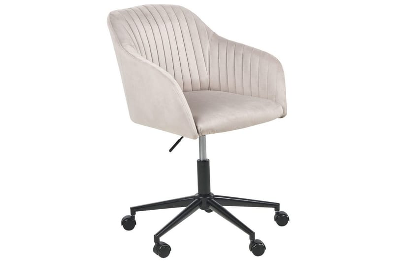 Kontorsstol Venice Beige/svart - Beige/svart - Möbler - Stolar & fåtöljer - Kontorsstol & skrivbordsstol
