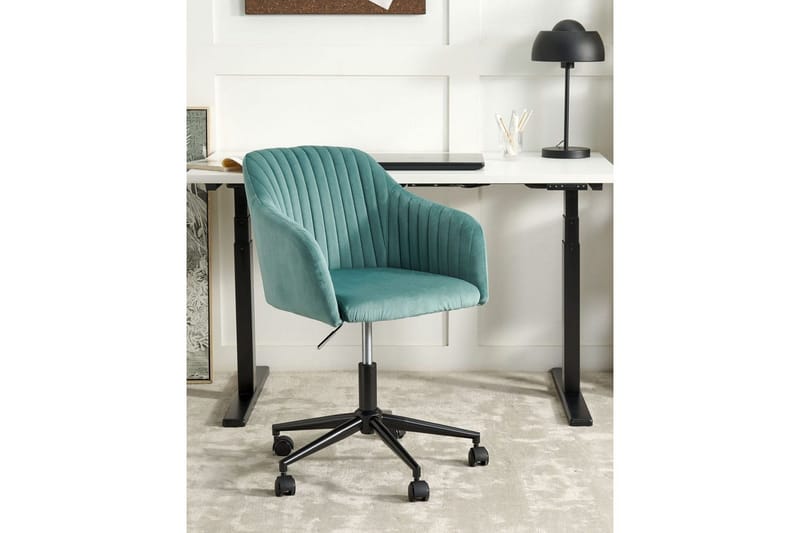 Kontorsstol Venice Grön/Svart - Grön/Svart - Möbler - Stolar & fåtöljer - Kontorsstol & skrivbordsstol