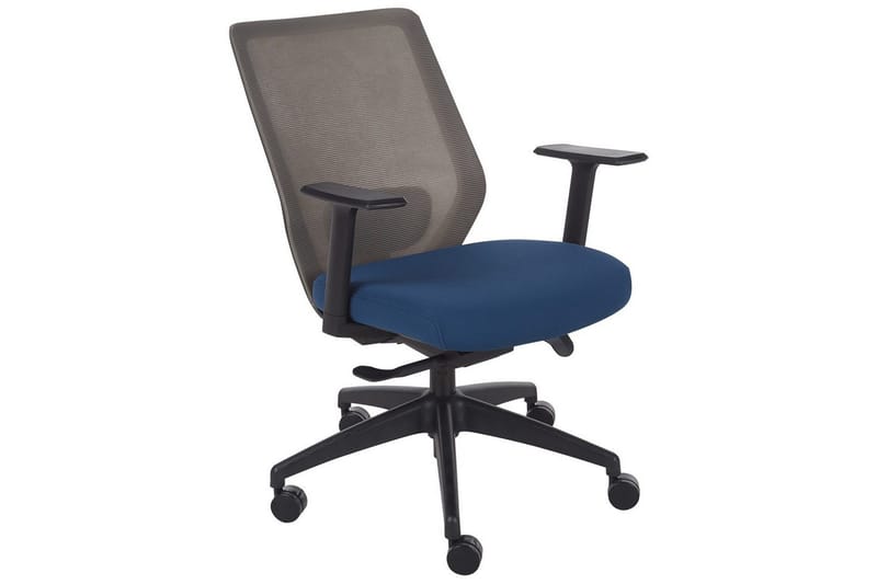 Kontorsstol Virtuoso Blå/svart/grå - Blå/svart/grå - Möbler - Stolar & fåtöljer - Kontorsstol & skrivbordsstol