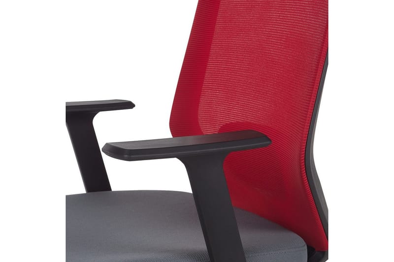 Kontorsstol Virtuoso Röd/grå/svart - Röd/grå/svart - Möbler - Stolar & fåtöljer - Kontorsstol & skrivbordsstol