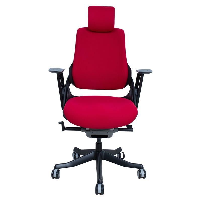 Kontorsstol Wau - Mörkröd - Möbler - Stolar & fåtöljer - Kontorsstol & skrivbordsstol