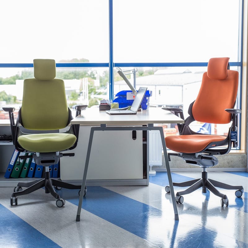 Kontorsstol Wau - olivgrön - Möbler - Stolar & fåtöljer - Kontorsstol & skrivbordsstol