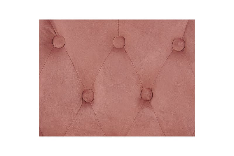 Kontorsstol Parrish Rosa/svart/silver - Rosa/svart/silver - Möbler - Stolar & fåtöljer - Kontorsstol & skrivbordsstol