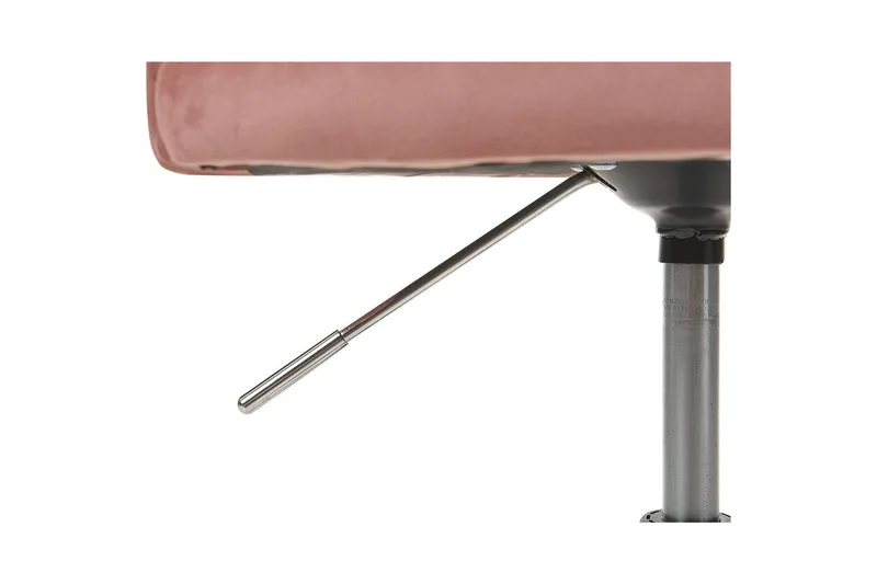 Kontorsstol Parrish Rosa/svart/silver - Rosa/svart/silver - Möbler - Stolar & fåtöljer - Kontorsstol & skrivbordsstol