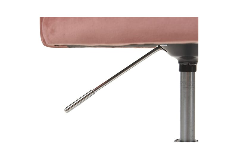 Kontorsstol Parrish Rosa/svart/silver - Rosa/svart/silver - Möbler - Stolar & fåtöljer - Kontorsstol & skrivbordsstol