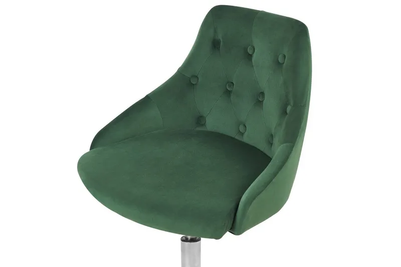 Kontorsstol Parrish Grön/Svart/Silver - Grön/Svart/Silver - Möbler - Stolar & fåtöljer - Kontorsstol & skrivbordsstol