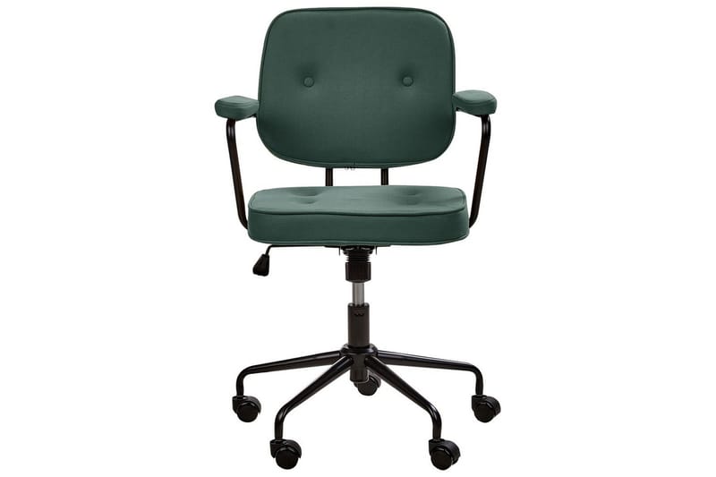 Kontorsstol Pawnee Grön/Svart - Grön/Svart - Möbler - Stolar & fåtöljer - Kontorsstol & skrivbordsstol