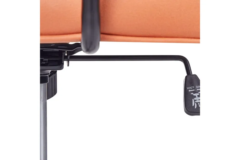 Kontorsstol Pawnee Orange/Svart - Orange/Svart - Möbler - Stolar & fåtöljer - Kontorsstol & skrivbordsstol