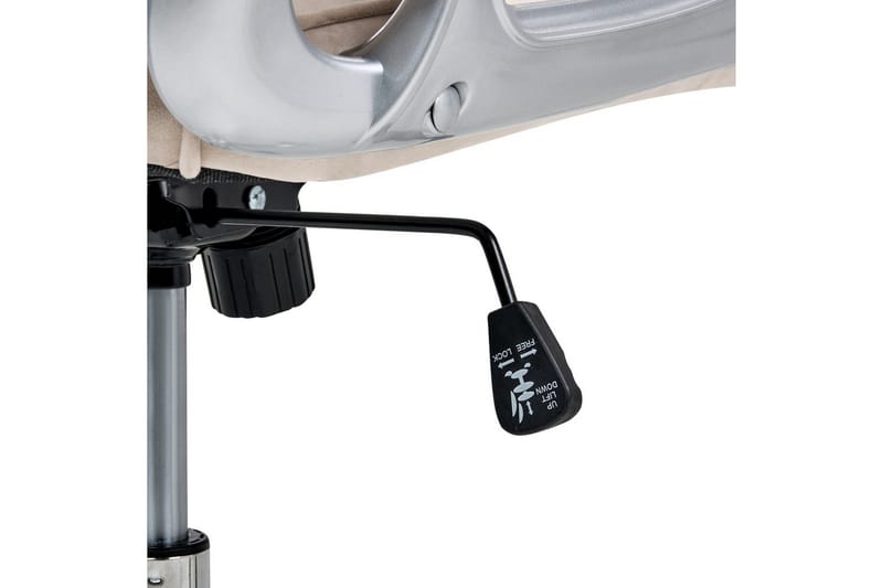 Kontorsstol Princess - Beige, Silver, Svart - Möbler - Stolar & fåtöljer - Kontorsstol & skrivbordsstol