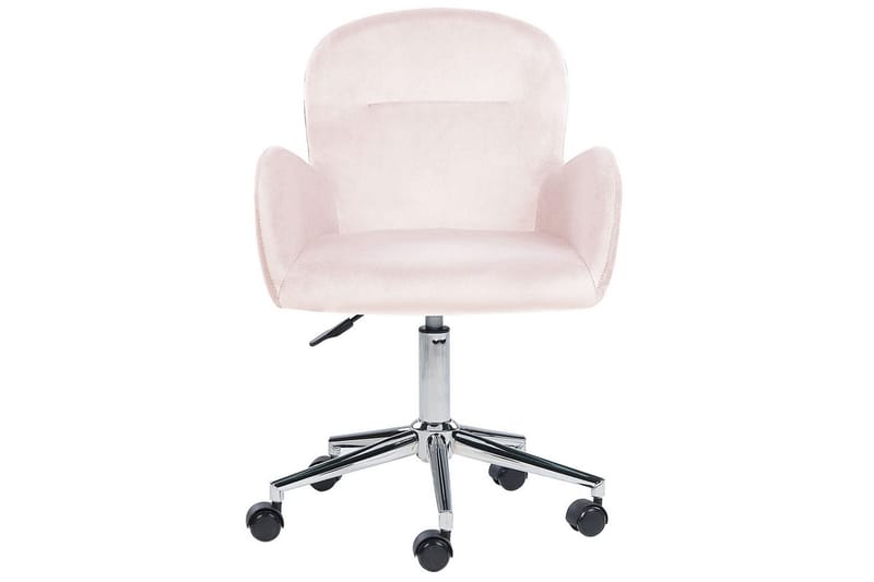 Kontorsstol Priddy Rosa - Rosa - Möbler - Stolar & fåtöljer - Kontorsstol & skrivbordsstol