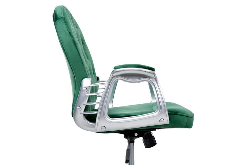 Kontorsstol Princess - Grön, Silver, Svart - Möbler - Stolar & fåtöljer - Kontorsstol & skrivbordsstol