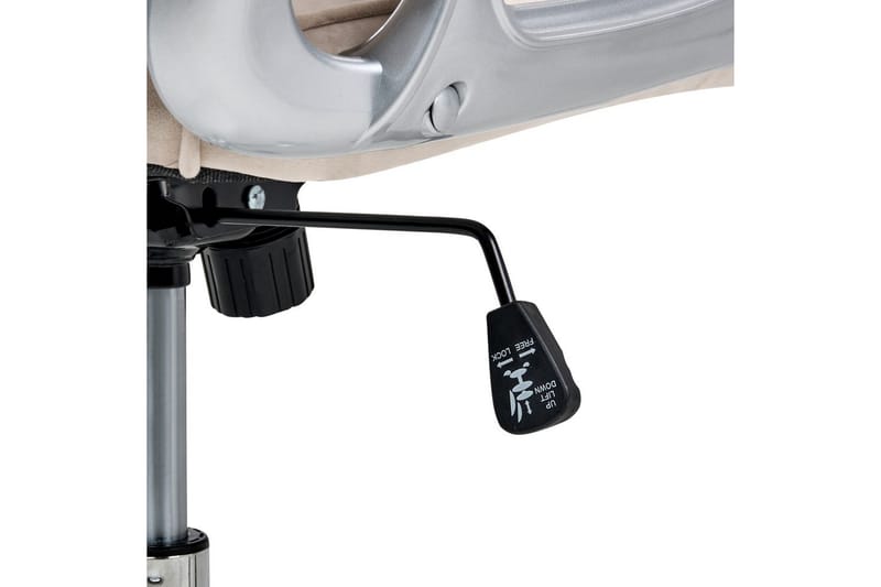 Kontorsstol Princess - Beige, Silver, Svart - Möbler - Stolar & fåtöljer - Kontorsstol & skrivbordsstol