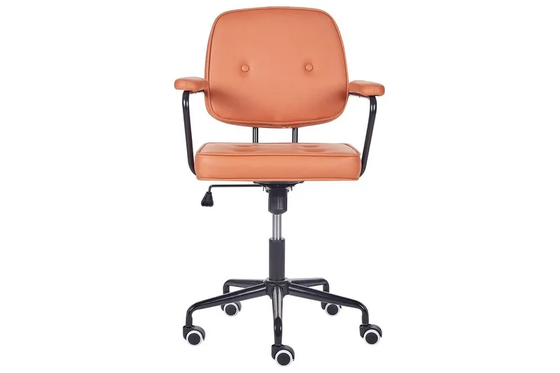 Kontorsstol Pawnee Orange/Svart - Orange/Svart - Möbler - Stolar & fåtöljer - Kontorsstol & skrivbordsstol