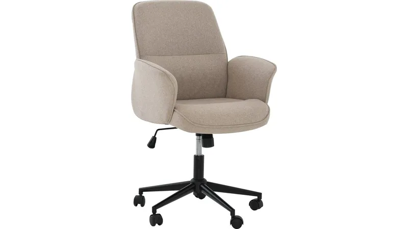 Kontorstol Ylvara Låg Rygg, Beige