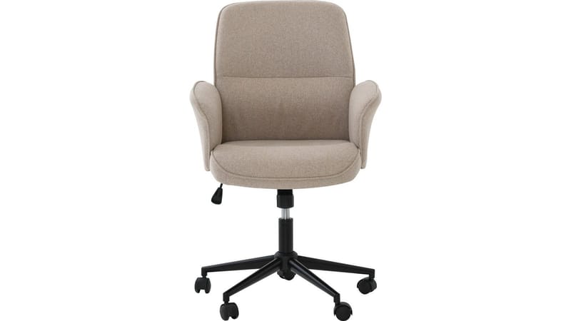 Kontorstol Ylvara Låg Rygg - Beige - Möbler - Stolar & fåtöljer - Kontorsstol & skrivbordsstol