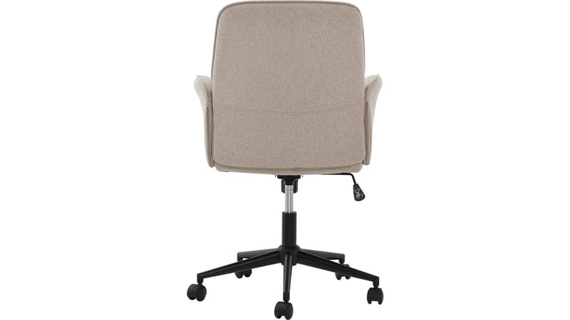 Kontorstol Ylvara Låg Rygg - Beige - Möbler - Stolar & fåtöljer - Kontorsstol & skrivbordsstol