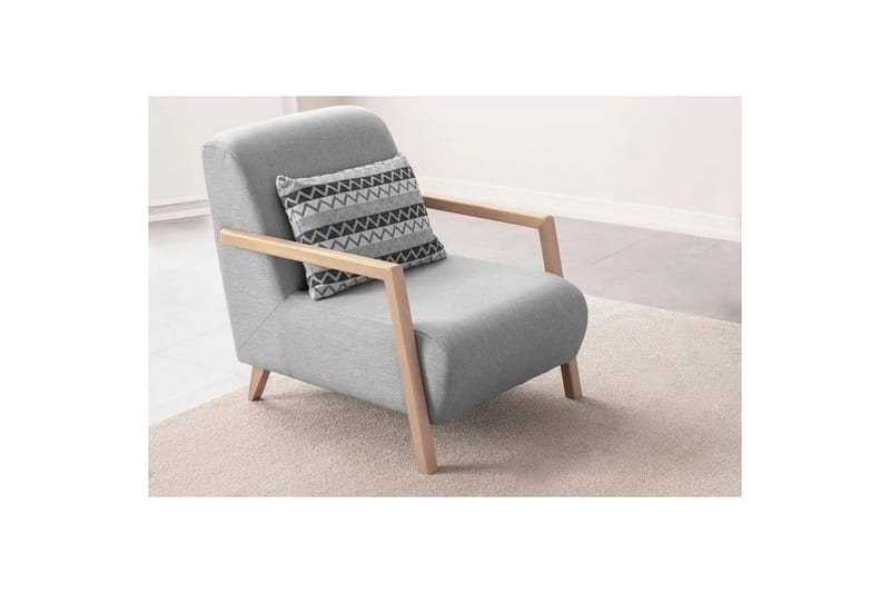 Latrona Fåtölj - Grå - Möbler - Stolar & fåtöljer - Fåtölj