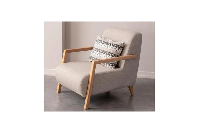 Latrona Fåtölj - Krämvit - Möbler - Stolar & fåtöljer - Fåtölj