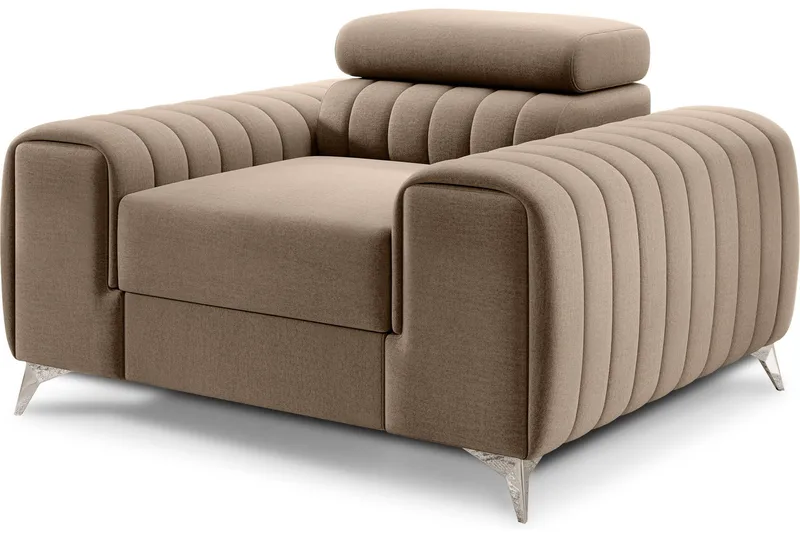 Laurece Fåtölj - Beige - Möbler - Stolar & fåtöljer - Fåtölj