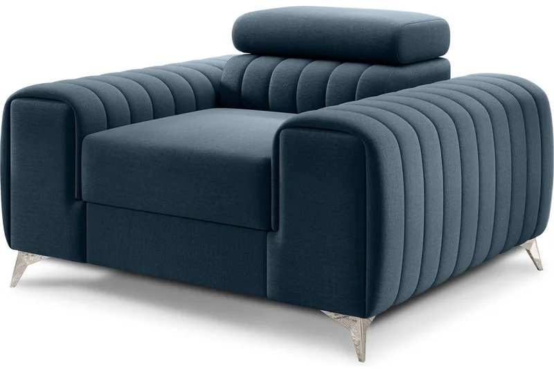 Laurece Fåtölj - Blå - Möbler - Stolar & fåtöljer - Fåtölj