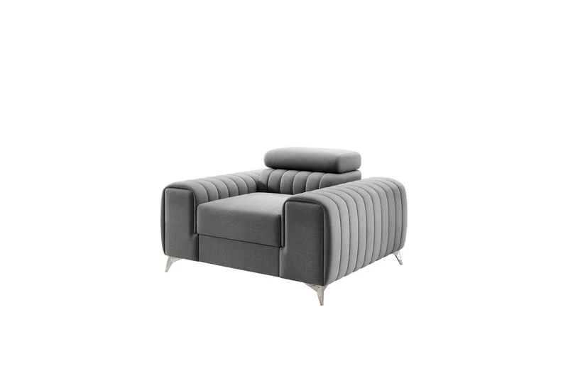 Laurece Fåtölj - Grå - Möbler - Stolar & fåtöljer - Fåtölj