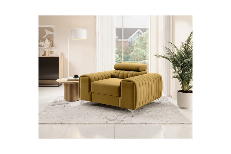 Laurece Fåtölj - Guld - Möbler - Stolar & fåtöljer - Fåtölj