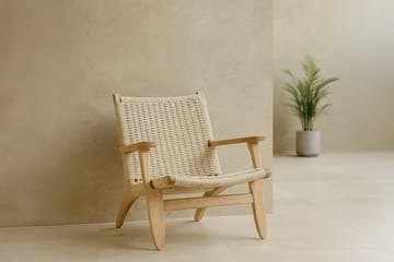 Lazy Fåtölj - vitputsad - Möbler - Stolar & fåtöljer - Fåtölj