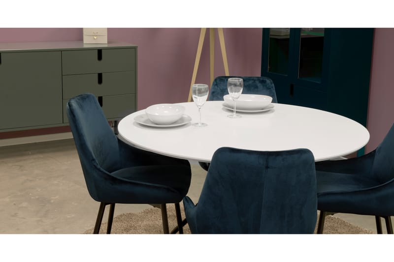 Lex stol 85 cm - Blå - Matstol & köksstol