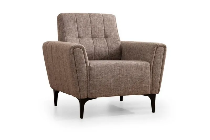 Lilesville Fåtölj, Ljusbrun