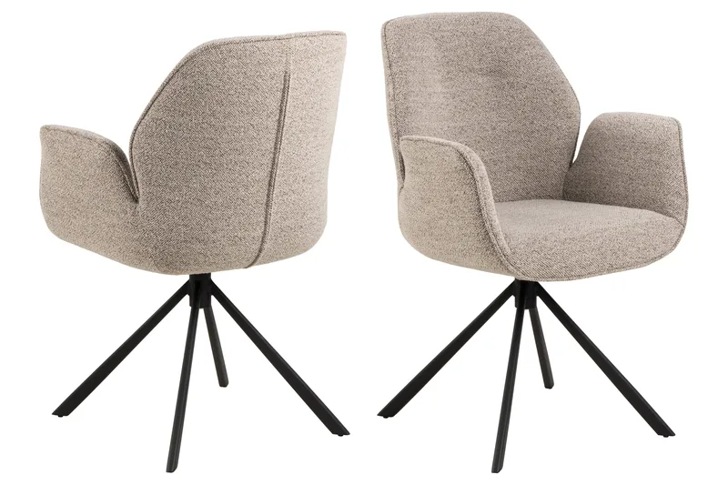 Lipie Karmstol - Beige - Möbler - Stolar & fåtöljer - Matstol & köksstol