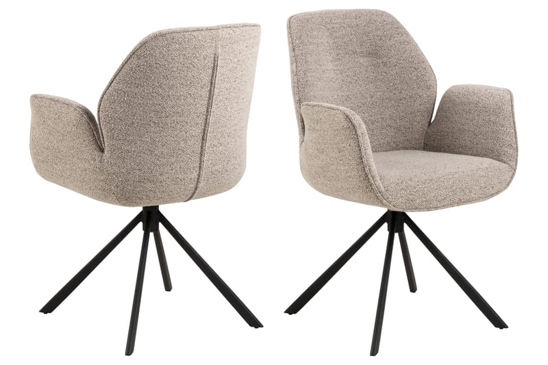 Lipie Karmstol - Beige - Möbler - Stolar & fåtöljer - Matstol & köksstol
