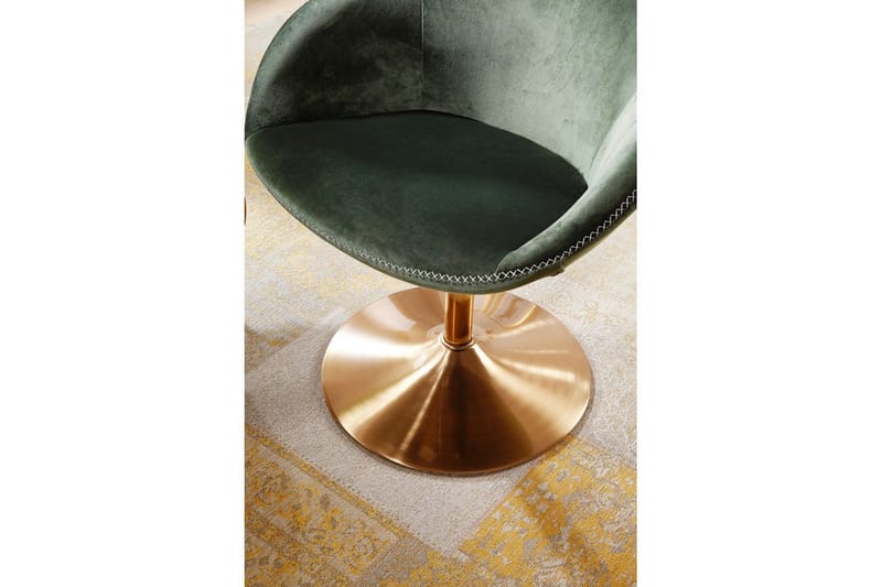 Lounge & Cocktailstol Wohnling Siran Sammet Klädd Industriell - Möbler - Stolar & fåtöljer - Fåtölj