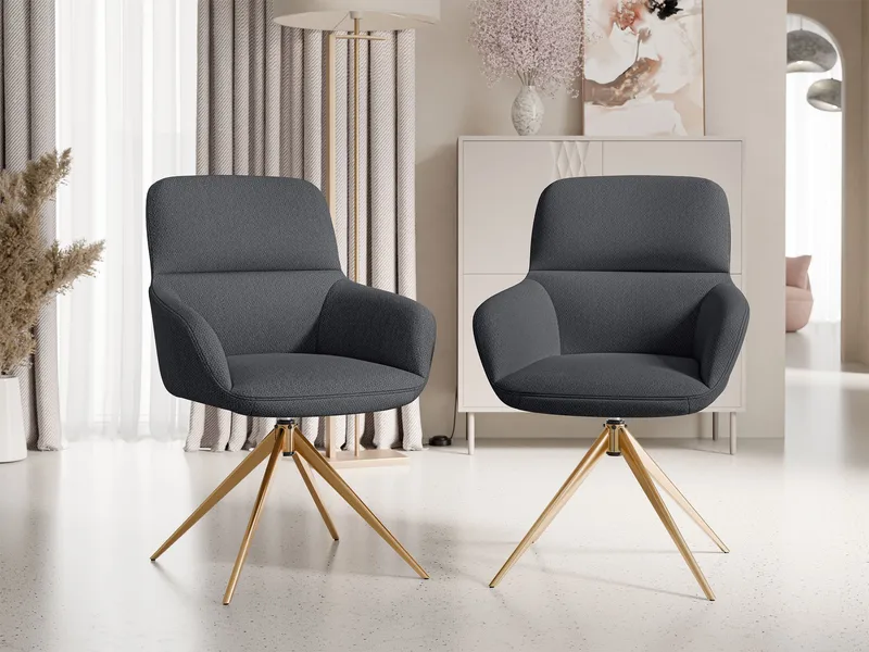 Lyrin Kontorsstol 2-pack - Beige - Möbler - Stolar & fåtöljer - Kontorsstol & skrivbordsstol