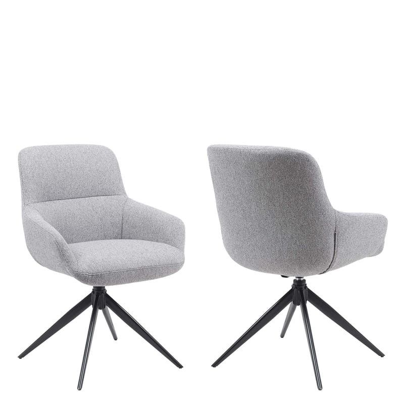 Lyrin Kontorsstol 2-pack - Grå - Möbler - Stolar & fåtöljer - Kontorsstol & skrivbordsstol