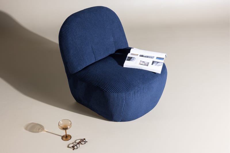 Mahla Fåtölj - Navy - Möbler - Stolar & fåtöljer - Fåtölj