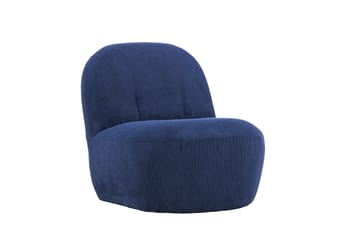 Mahla Fåtölj - Navy - Möbler - Stolar & fåtöljer - Fåtölj - Fåtölj utan armstöd