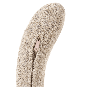 Makela Modern Rund Fåtölj i Boucle - Ljus Taupe - Möbler - Stolar & fåtöljer - Fåtölj