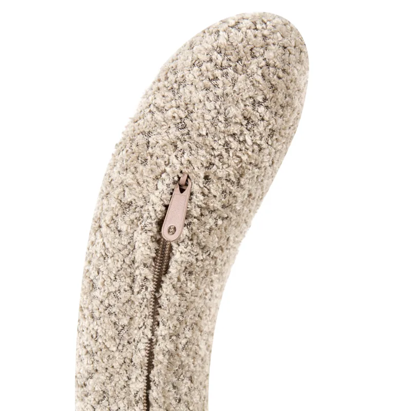 Makela Modern Rund Fåtölj i Boucle - Ljus Taupe - Möbler - Stolar & fåtöljer - Fåtölj