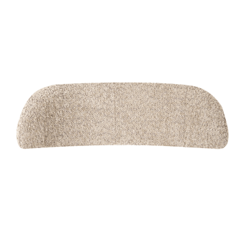 Makela Modern Rund Fåtölj i Boucle - Ljus Taupe - Möbler - Stolar & fåtöljer - Fåtölj