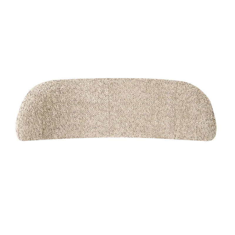 Makela Modern Rund Fåtölj i Boucle - Ljus Taupe - Möbler - Stolar & fåtöljer - Fåtölj