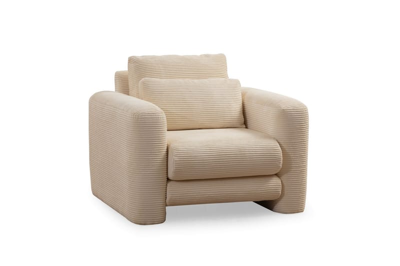 Makhan Fåtölj - Beige - Möbler - Stolar & fåtöljer - Fåtölj