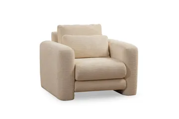 Makhan Fåtölj - Beige - Möbler - Stolar & fåtöljer - Fåtölj