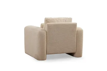 Makhan Fåtölj - Beige - Möbler - Stolar & fåtöljer - Fåtölj