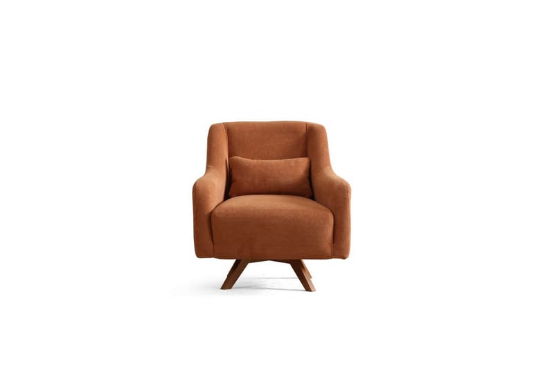 Malkiat Loungefåtölj - Orange - Möbler - Stolar & fåtöljer - Fåtölj